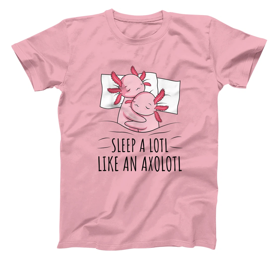 Sleeping Axolotl Lover Pyjamas Napping T-Shirt, Kid T-Shirt and Women T-Shirt