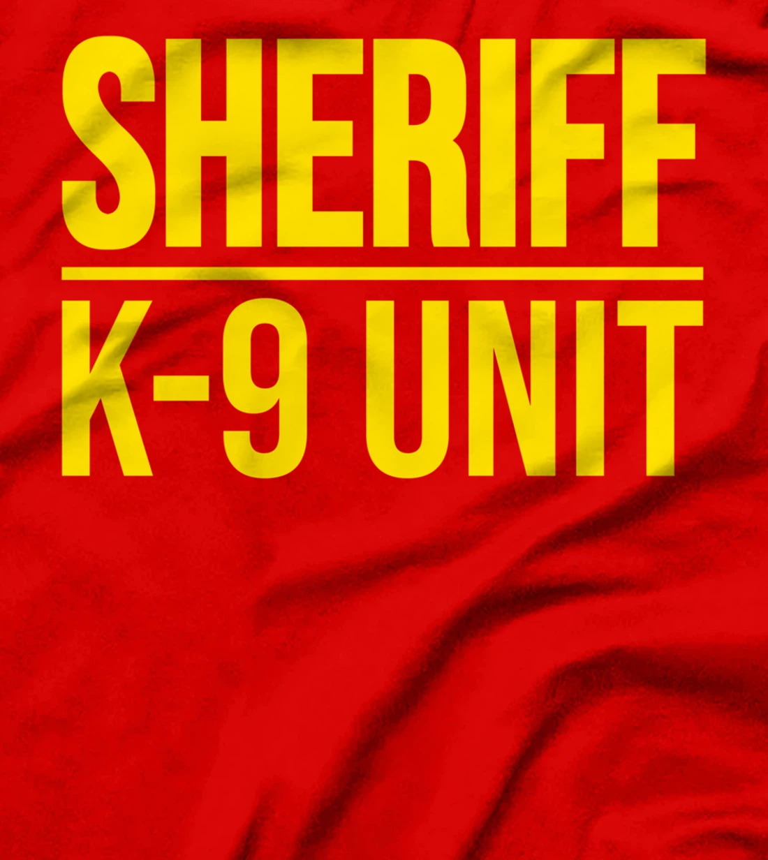SHERIFF K-9 UNIT POLICE DOG UNIFORM OFFICER COSTUME T-Shirt