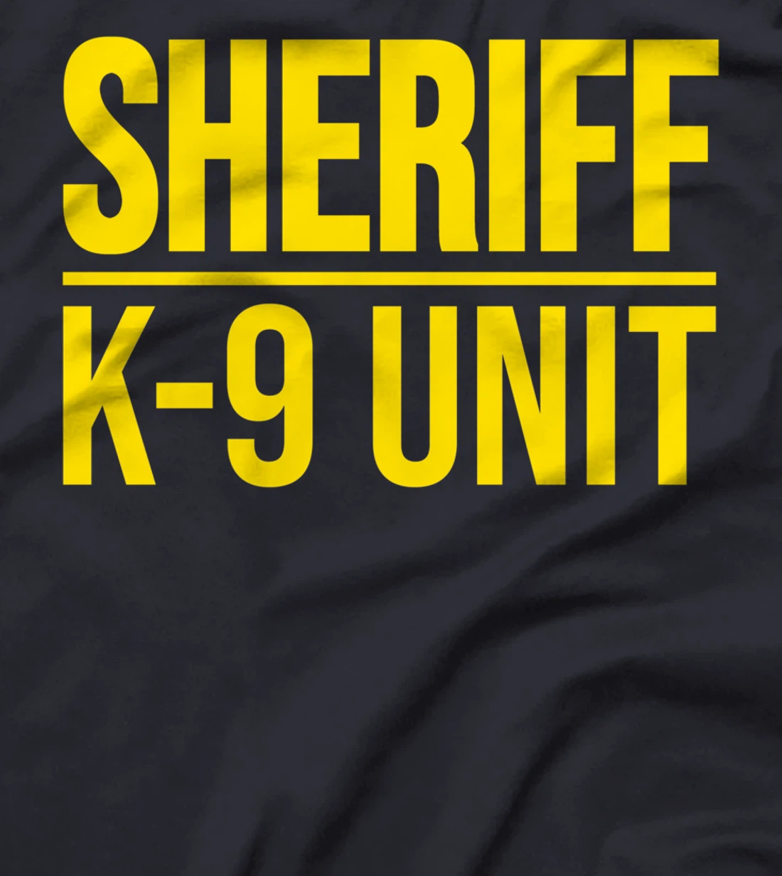SHERIFF K-9 UNIT POLICE DOG UNIFORM OFFICER COSTUME T-Shirt