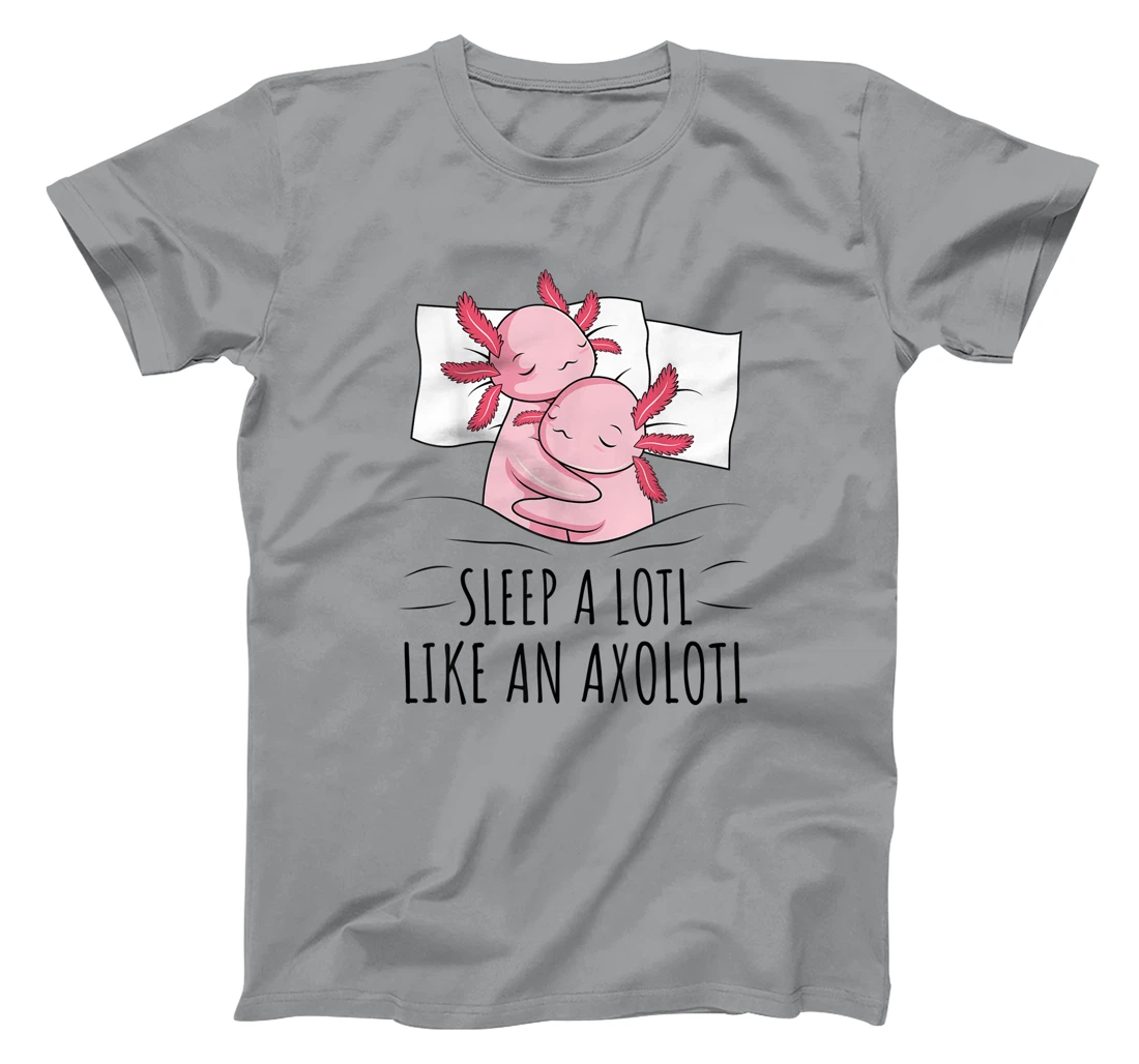 Sleeping Axolotl Lover Pyjamas Napping T-Shirt, Kid T-Shirt and Women T-Shirt