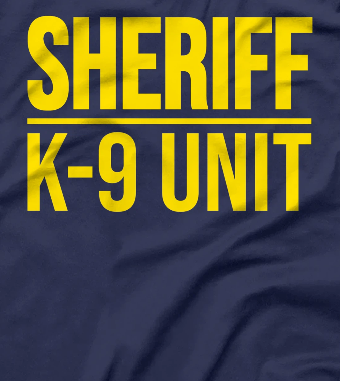 SHERIFF K-9 UNIT POLICE DOG UNIFORM OFFICER COSTUME T-Shirt