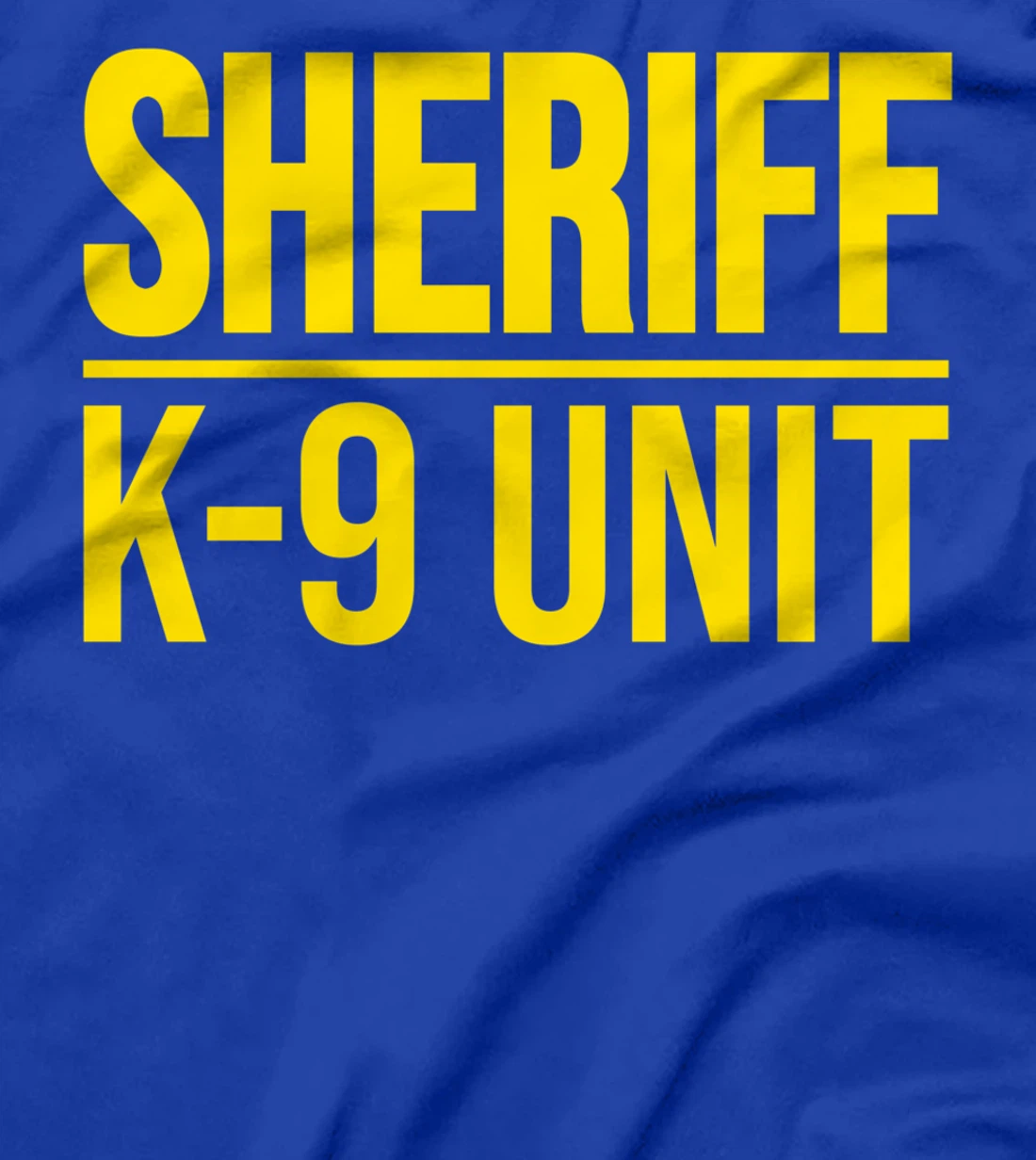 SHERIFF K-9 UNIT POLICE DOG UNIFORM OFFICER COSTUME T-Shirt