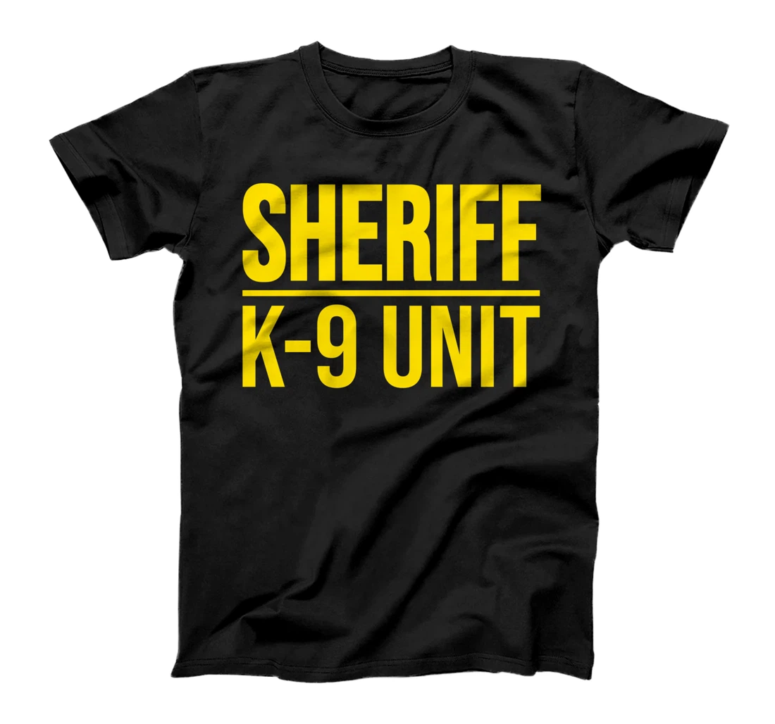 SHERIFF K-9 UNIT POLICE DOG UNIFORM OFFICER COSTUME T-Shirt