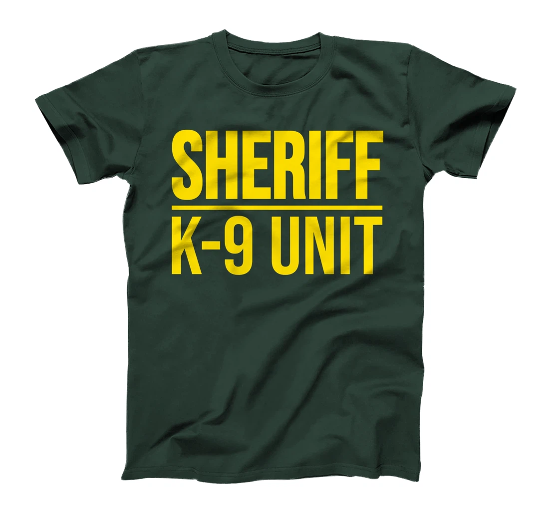 SHERIFF K-9 UNIT POLICE DOG UNIFORM OFFICER COSTUME T-Shirt