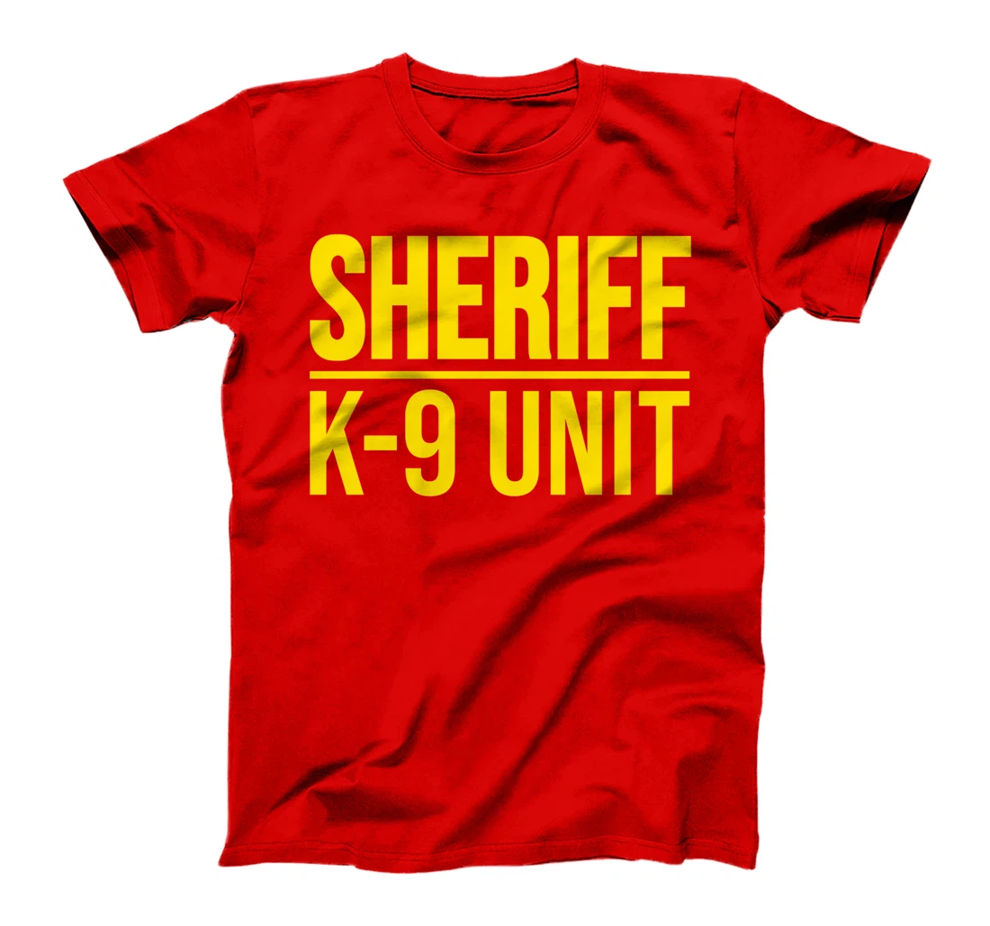 SHERIFF K-9 UNIT POLICE DOG UNIFORM OFFICER COSTUME T-Shirt