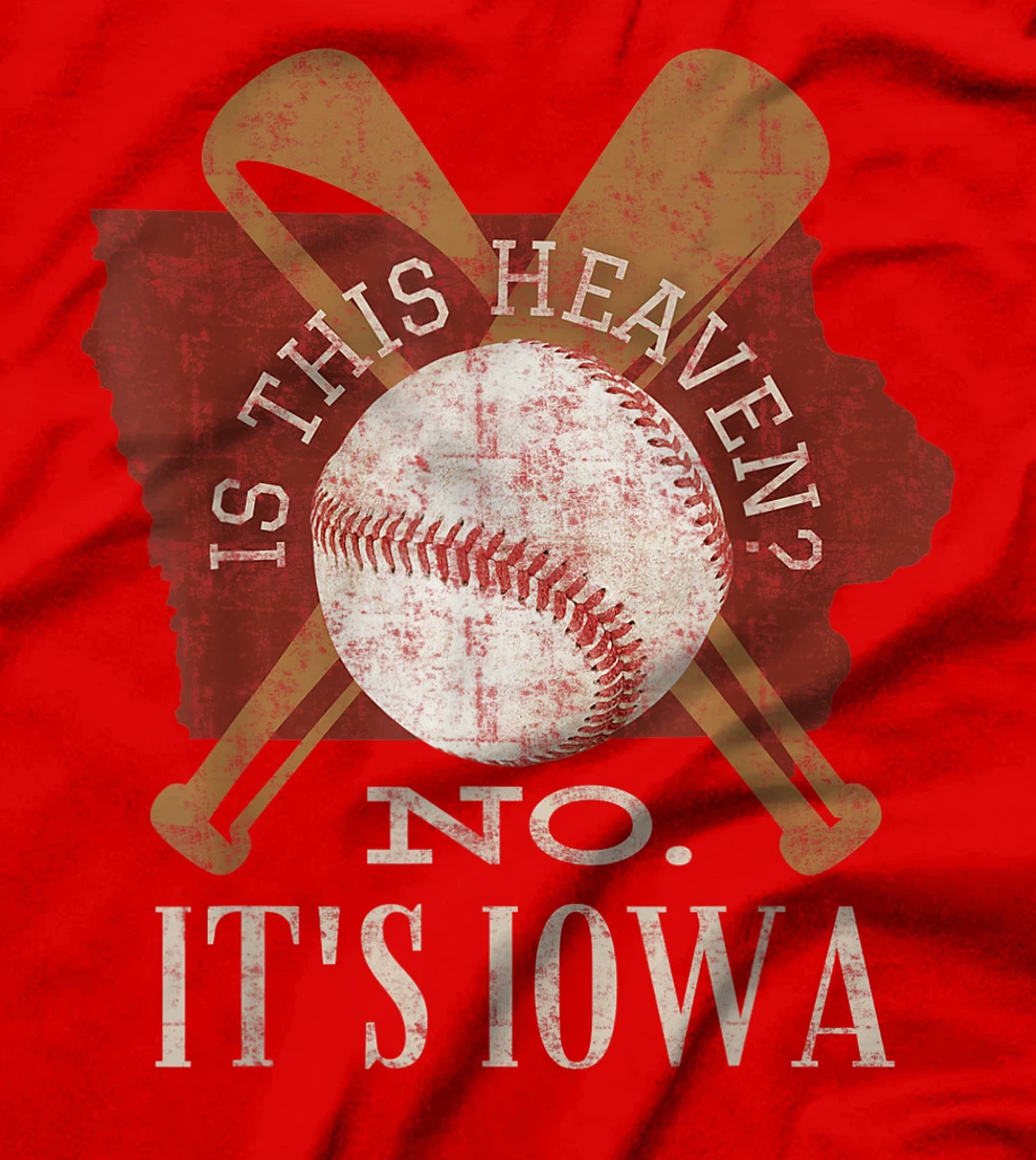 Is This Heaven No It's Iowa Vintage Field Of Baseball Dreams T-Shirt, Kid T-Shirt and Women T-Shirt