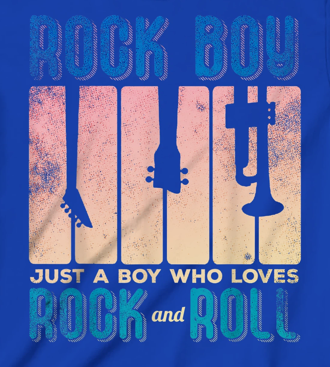 Rock Boy Just a Boy who Loves Rock and Roll T-Shirt, Kid T-Shirt and Women T-Shirt
