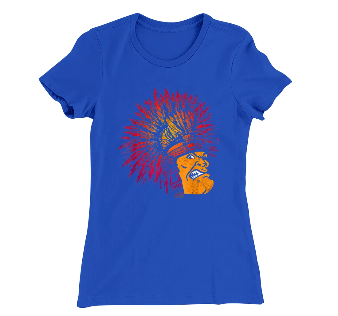 Aztec Warrior King Mexican Native Art Mayans Art T-Shirt, Women T-Shirt