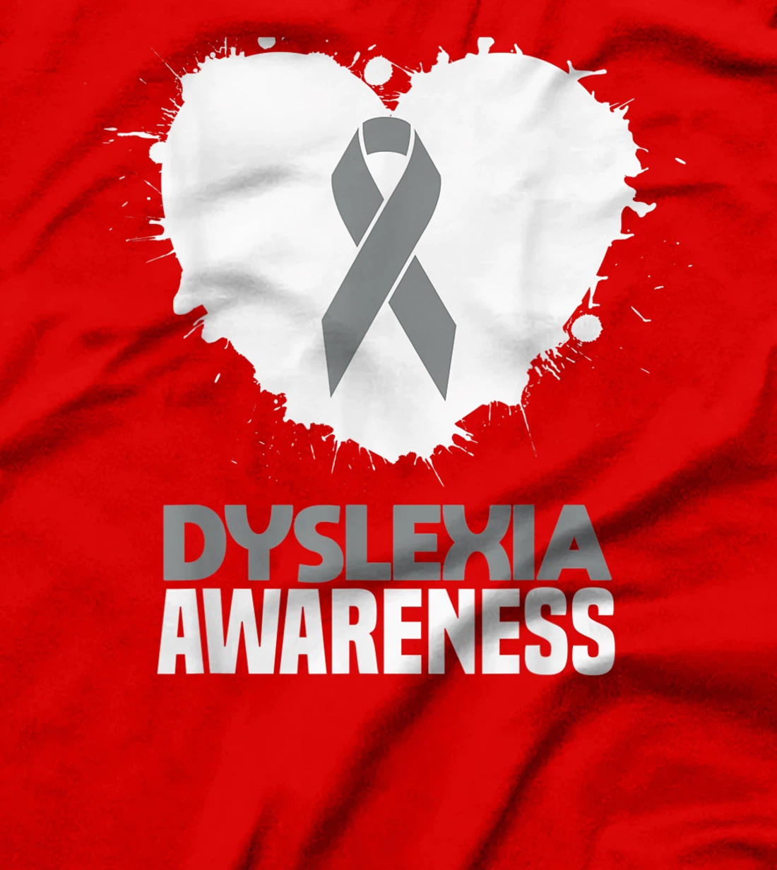 Silver Ribbon Dyslexia Awareness Month Support Dyslexic T-Shirt, Kid T-Shirt and Women T-Shirt