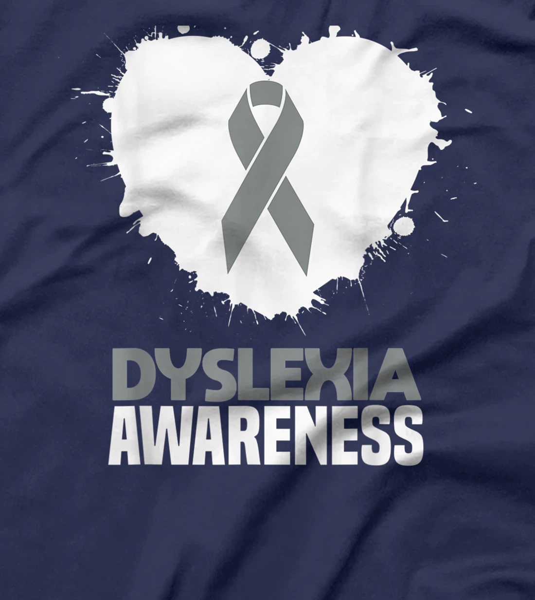 Silver Ribbon Dyslexia Awareness Month Support Dyslexic T-Shirt, Kid T-Shirt and Women T-Shirt