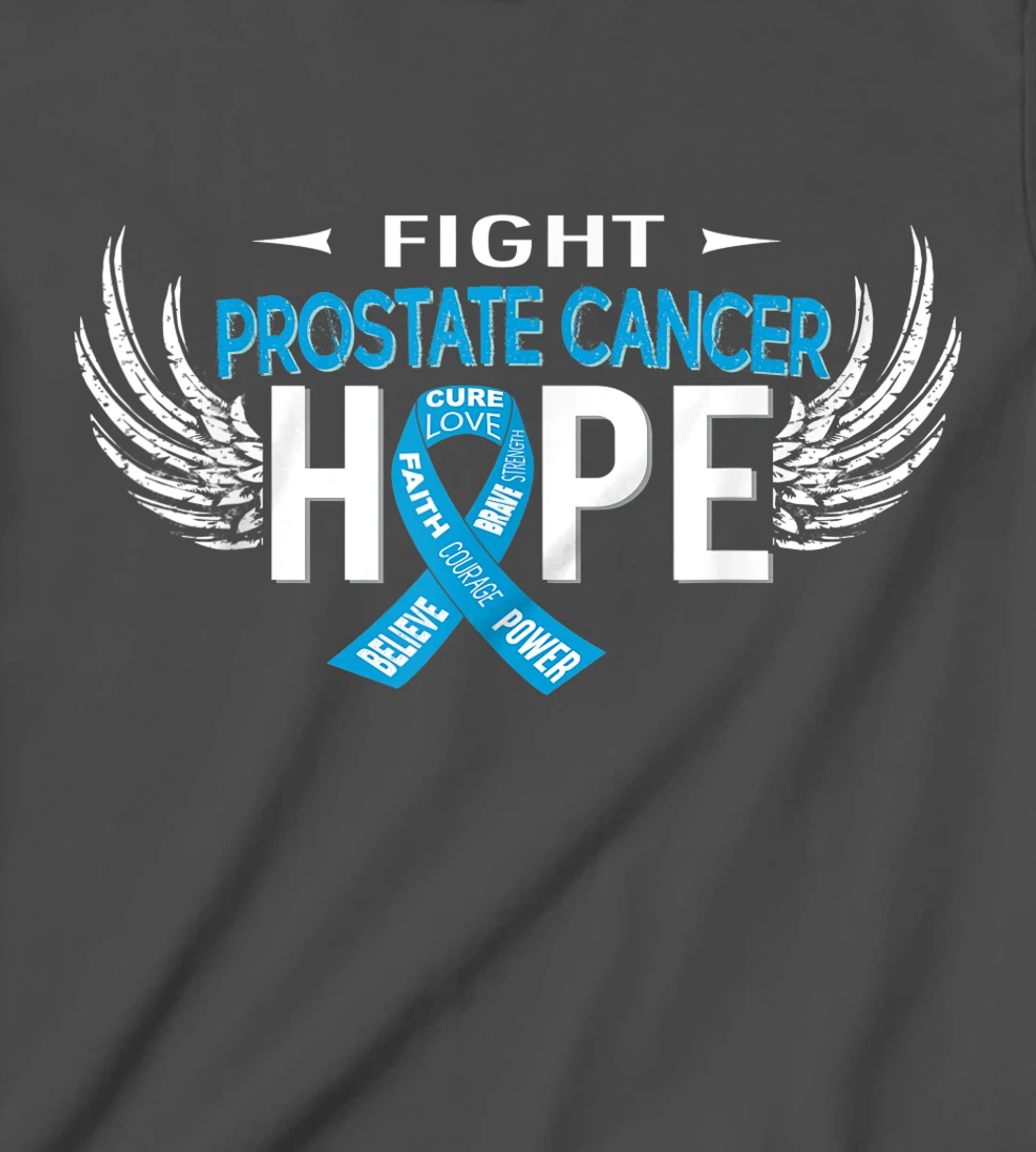 Fight to Live Live to Fight Prostate Cancer - Hope T-Shirt, Kid T-Shirt and Women T-Shirt