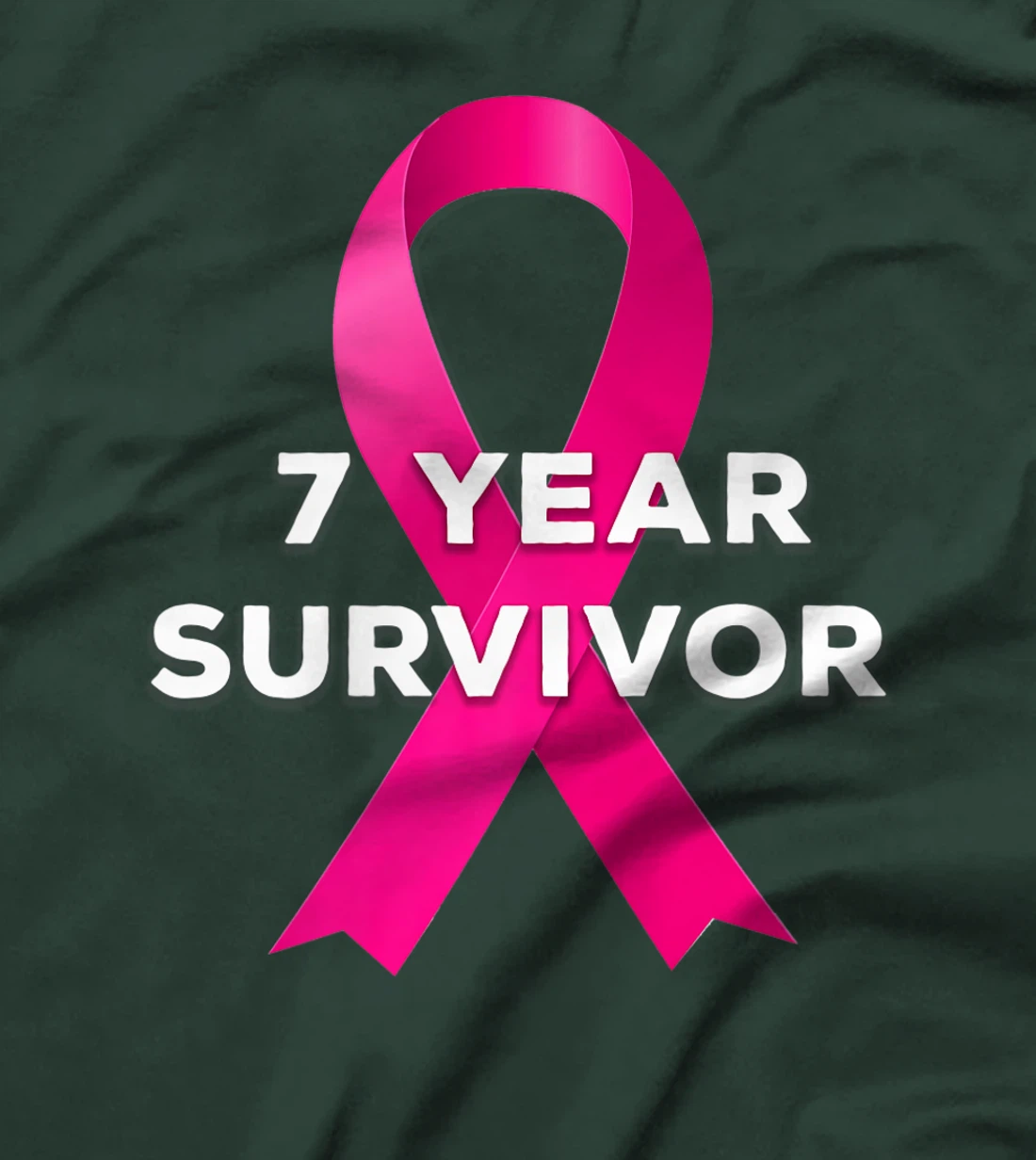 7 Years Breast Cancer Free Survivor T-Shirt, Women T-Shirt