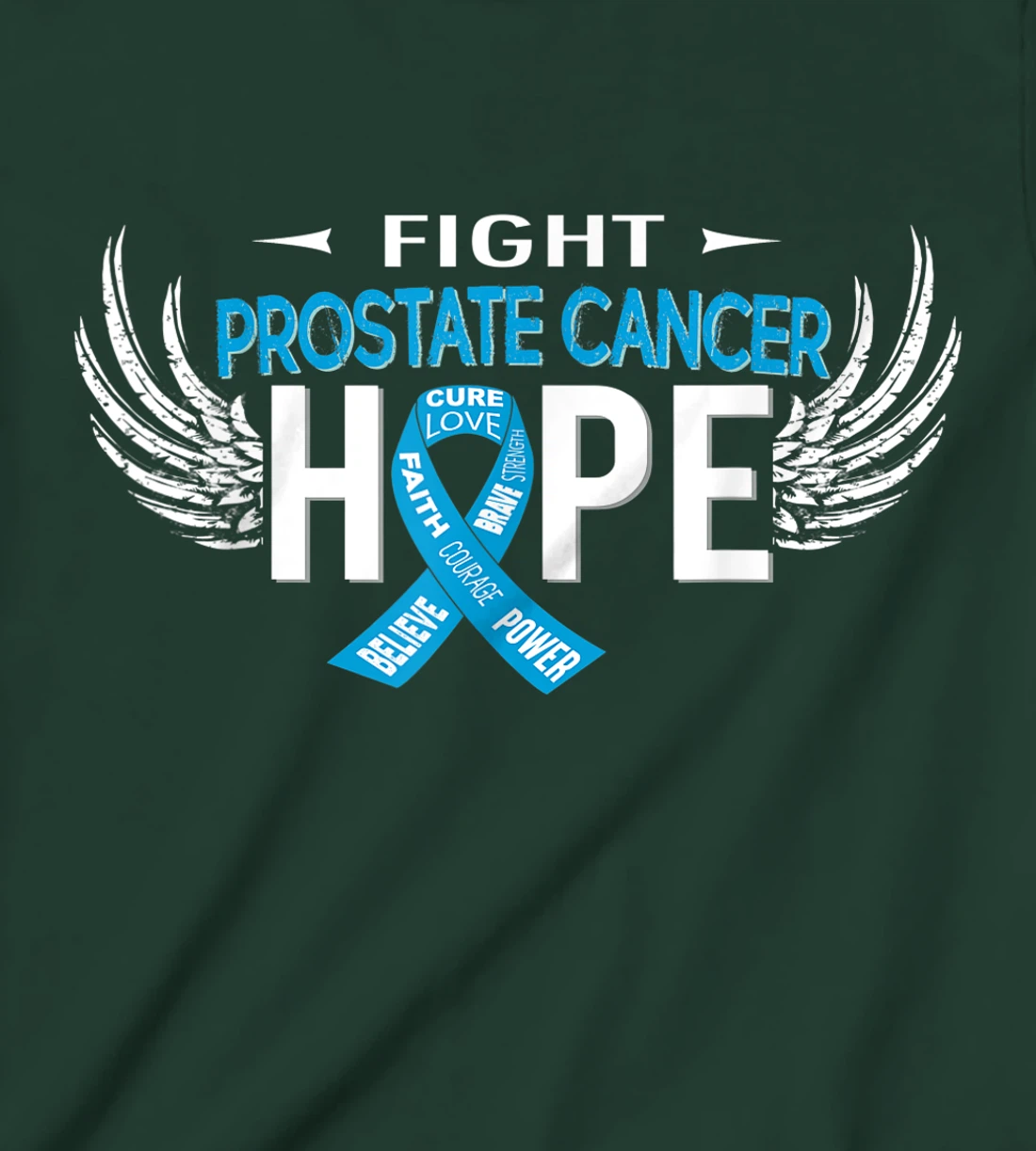 Fight to Live Live to Fight Prostate Cancer - Hope T-Shirt, Kid T-Shirt and Women T-Shirt