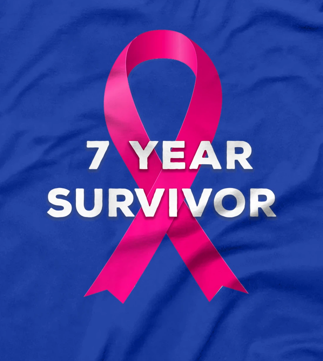 7 Years Breast Cancer Free Survivor T-Shirt, Women T-Shirt