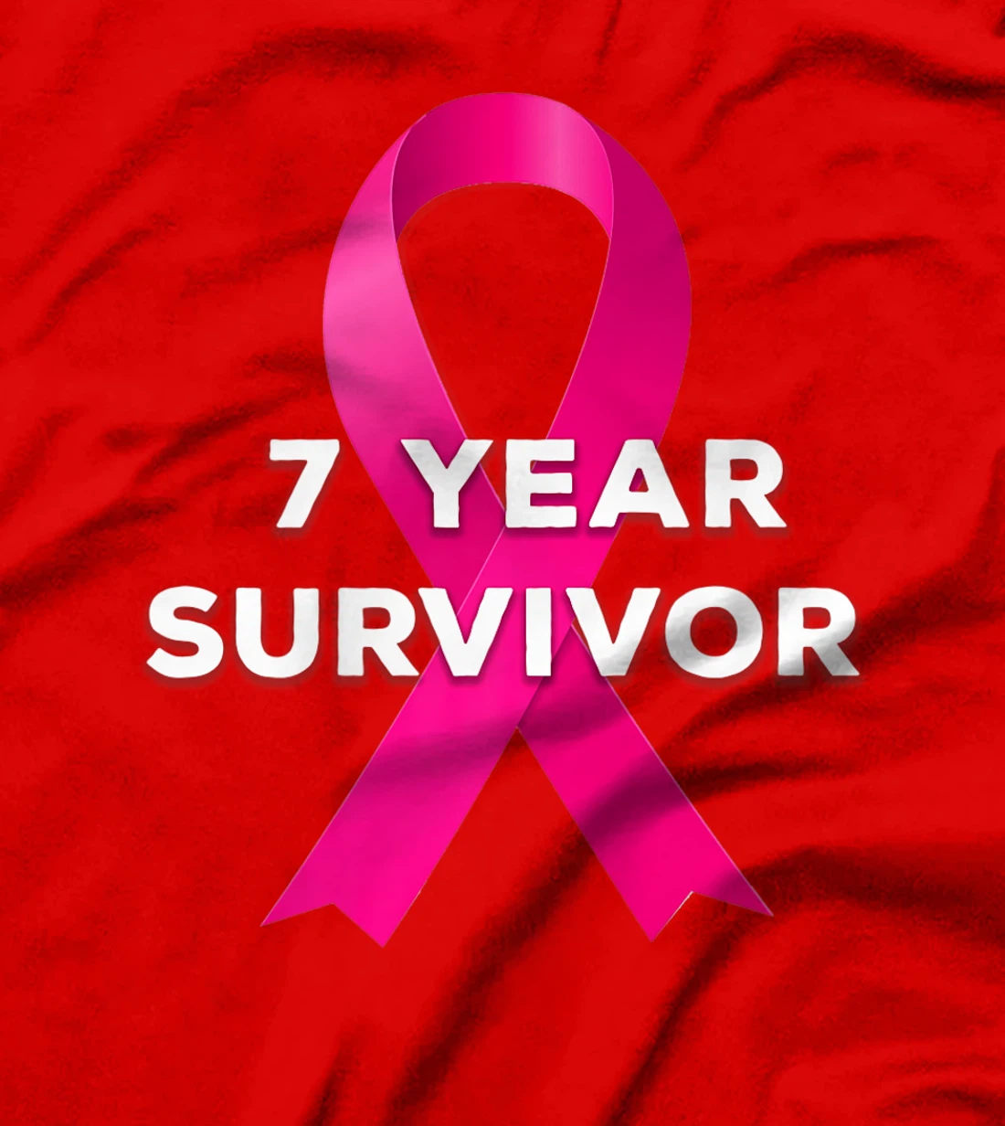 7 Years Breast Cancer Free Survivor T-Shirt, Women T-Shirt