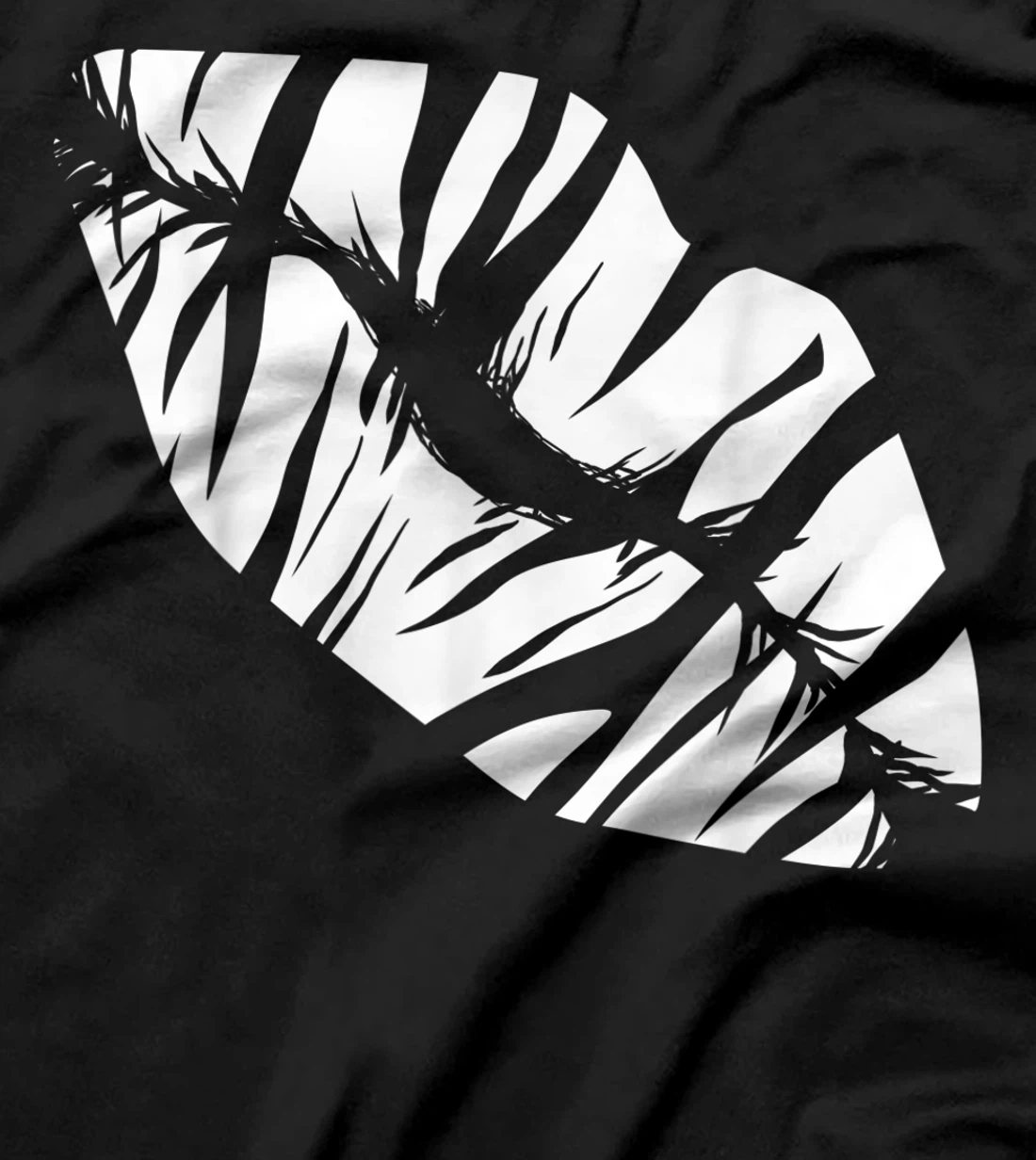 Funny Zebra Print Lips Love Kiss Safari Women Zoo Lover T-Shirt, Women T-Shirt