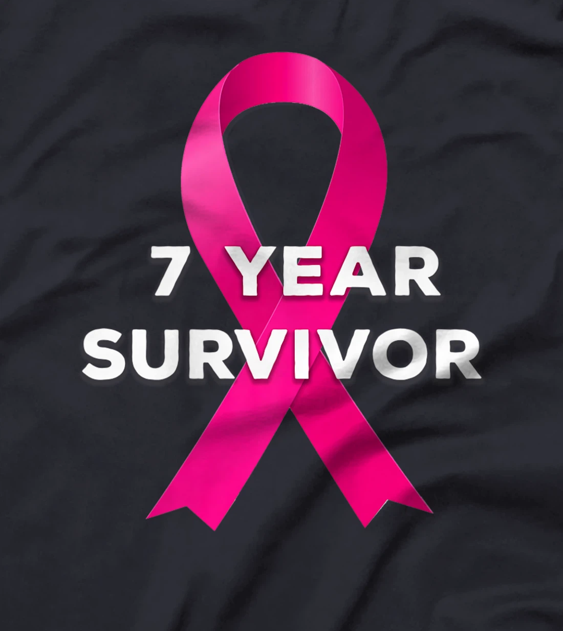 7 Years Breast Cancer Free Survivor T-Shirt, Women T-Shirt