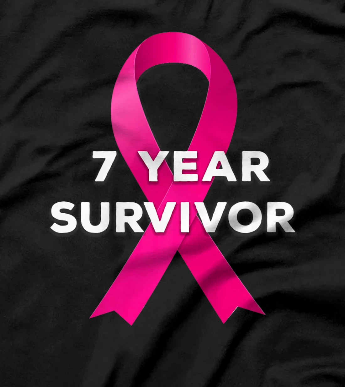 7 Years Breast Cancer Free Survivor T-Shirt, Women T-Shirt