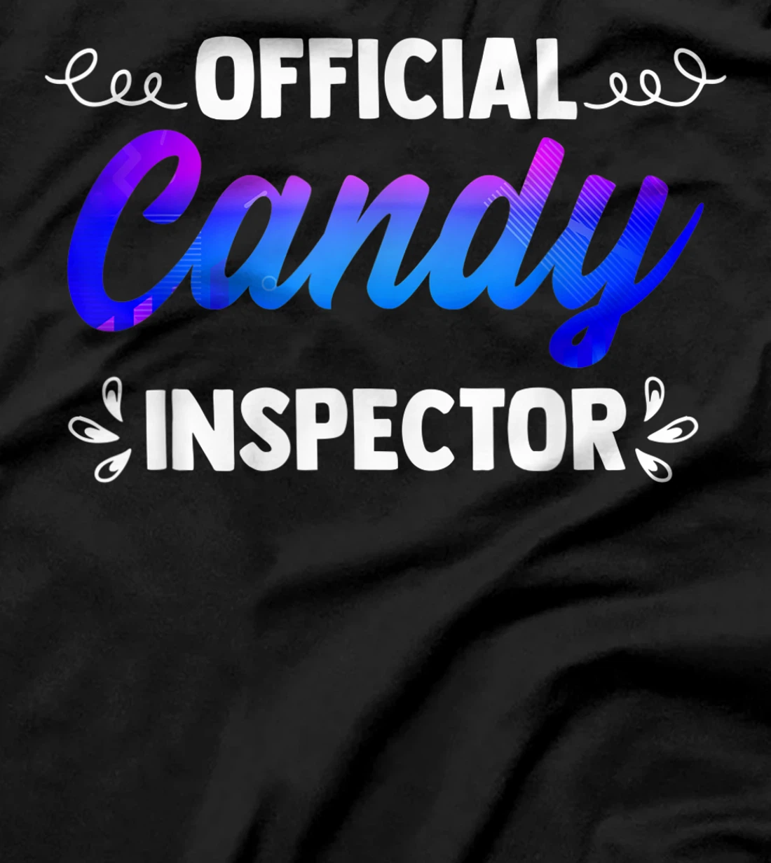 Candy Inspector Costume Bonbon Lover Confectionary Taster T-Shirt, Women T-Shirt