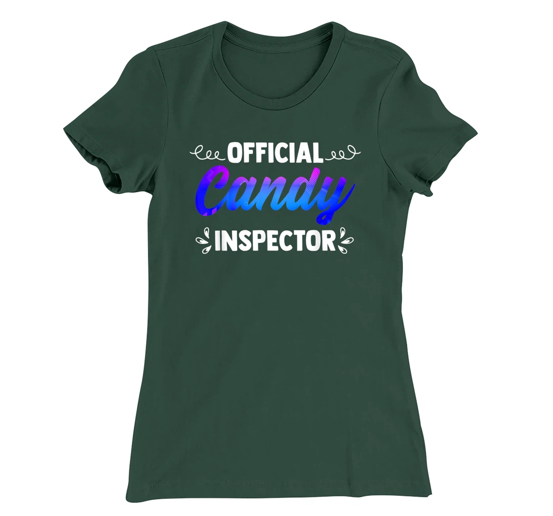 Candy Inspector Costume Bonbon Lover Confectionary Taster T-Shirt, Women T-Shirt