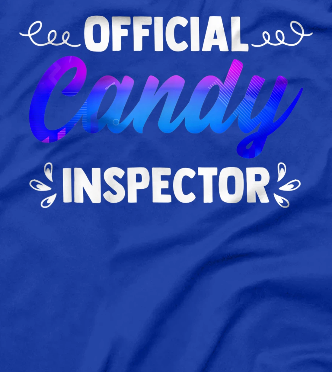 Candy Inspector Costume Bonbon Lover Confectionary Taster T-Shirt, Women T-Shirt