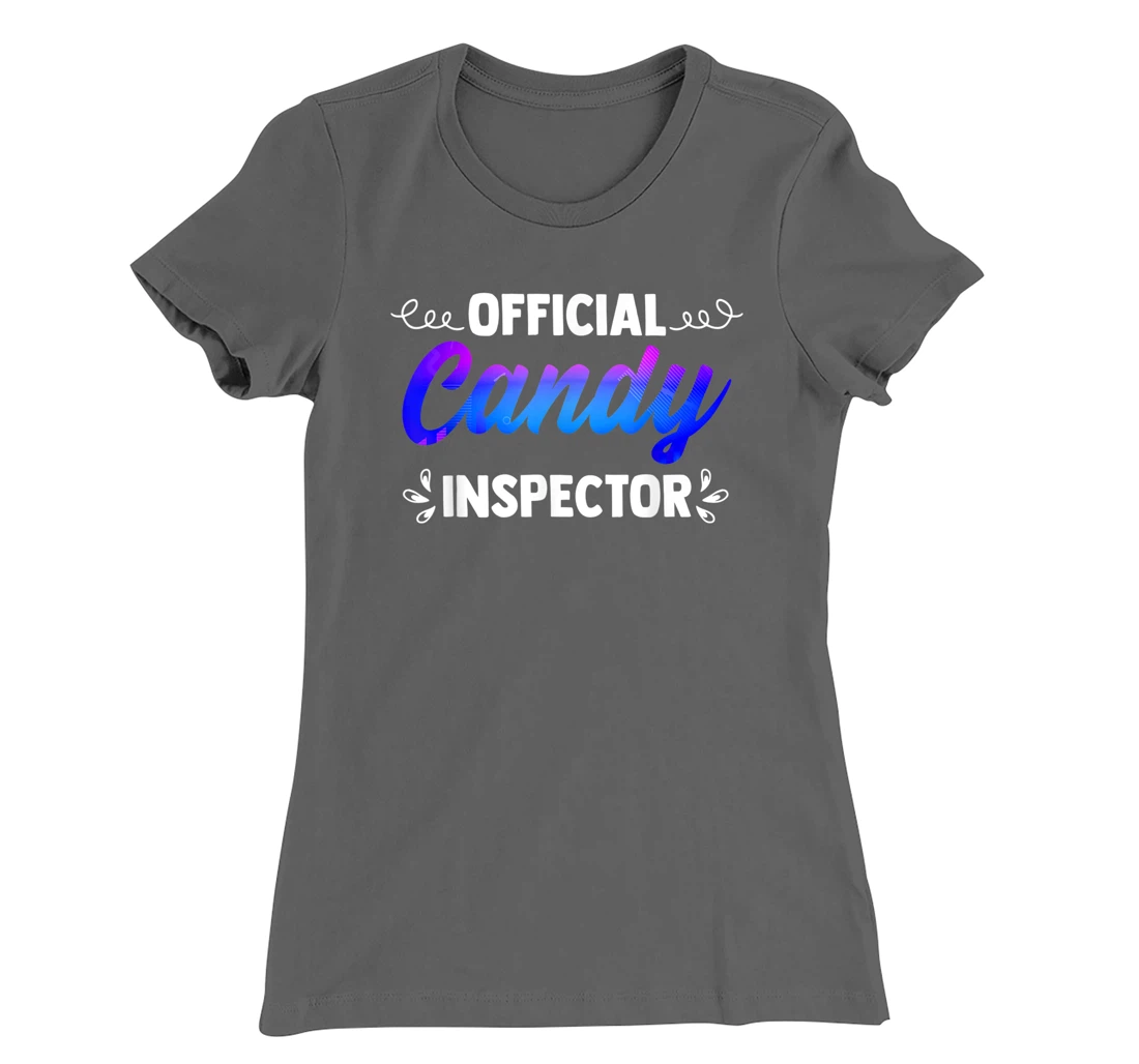 Candy Inspector Costume Bonbon Lover Confectionary Taster T-Shirt, Women T-Shirt
