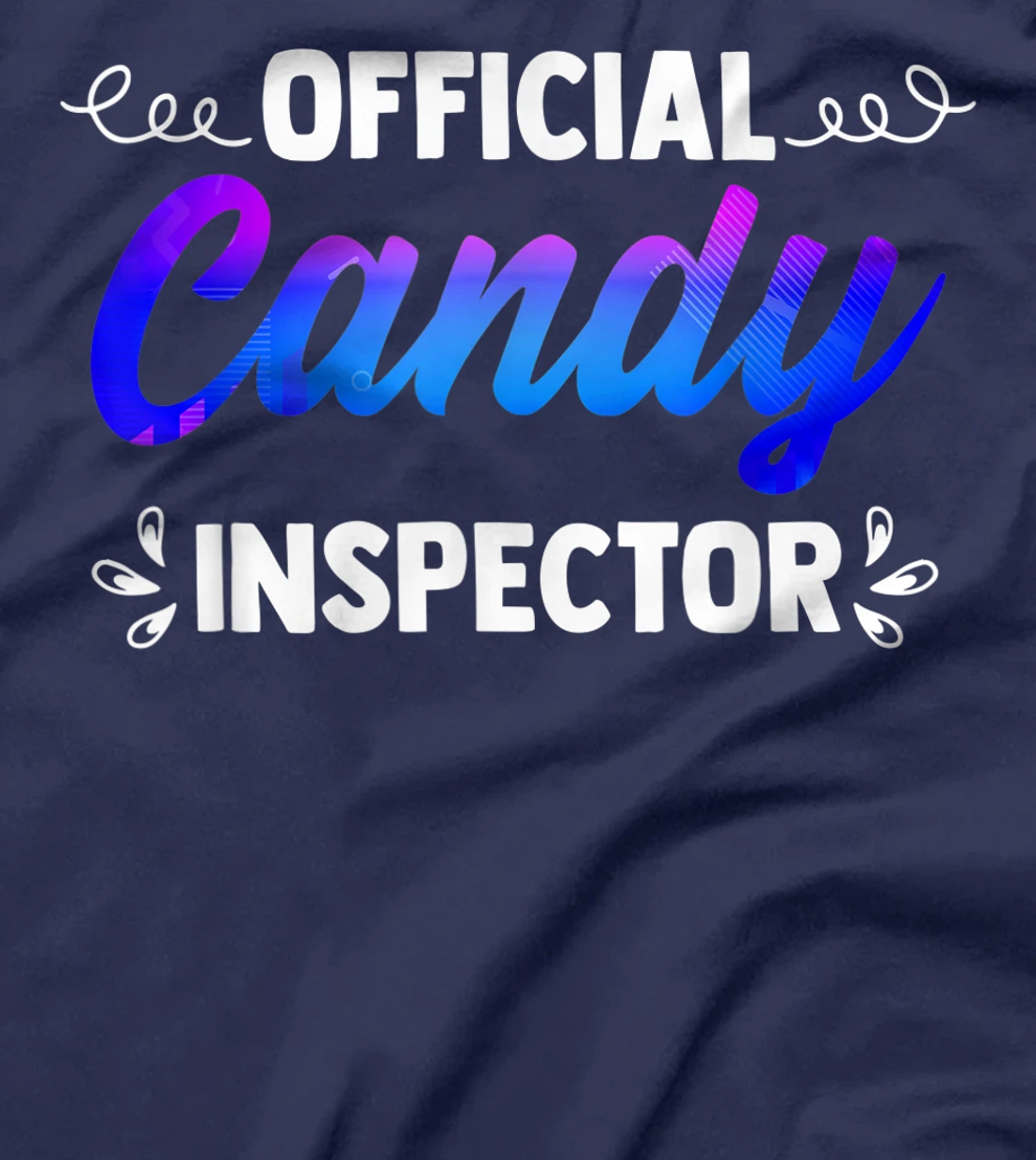 Candy Inspector Costume Bonbon Lover Confectionary Taster T-Shirt, Women T-Shirt