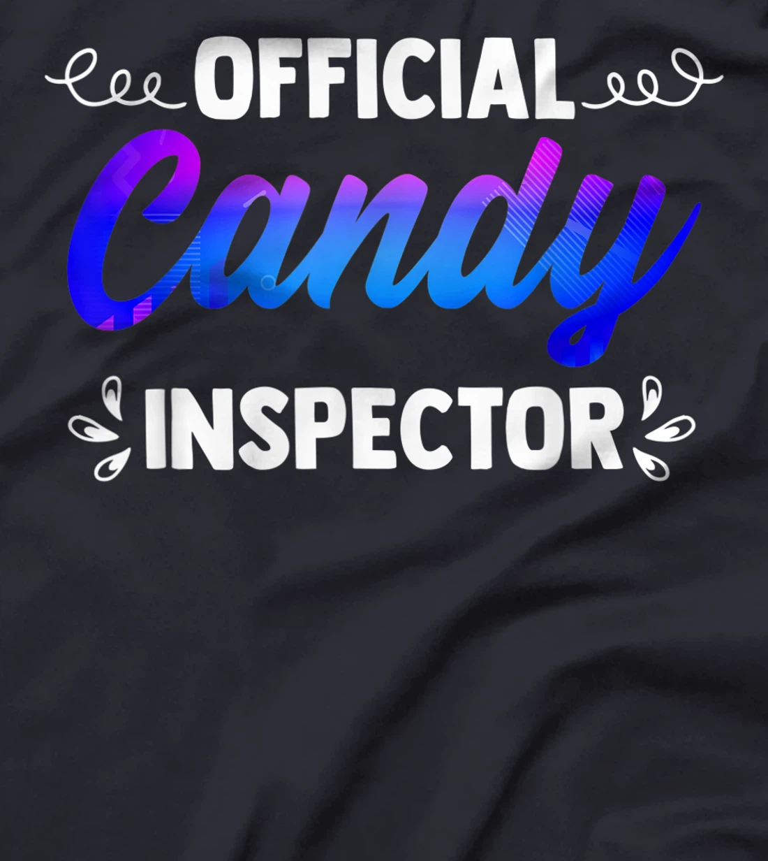 Candy Inspector Costume Bonbon Lover Confectionary Taster T-Shirt, Women T-Shirt