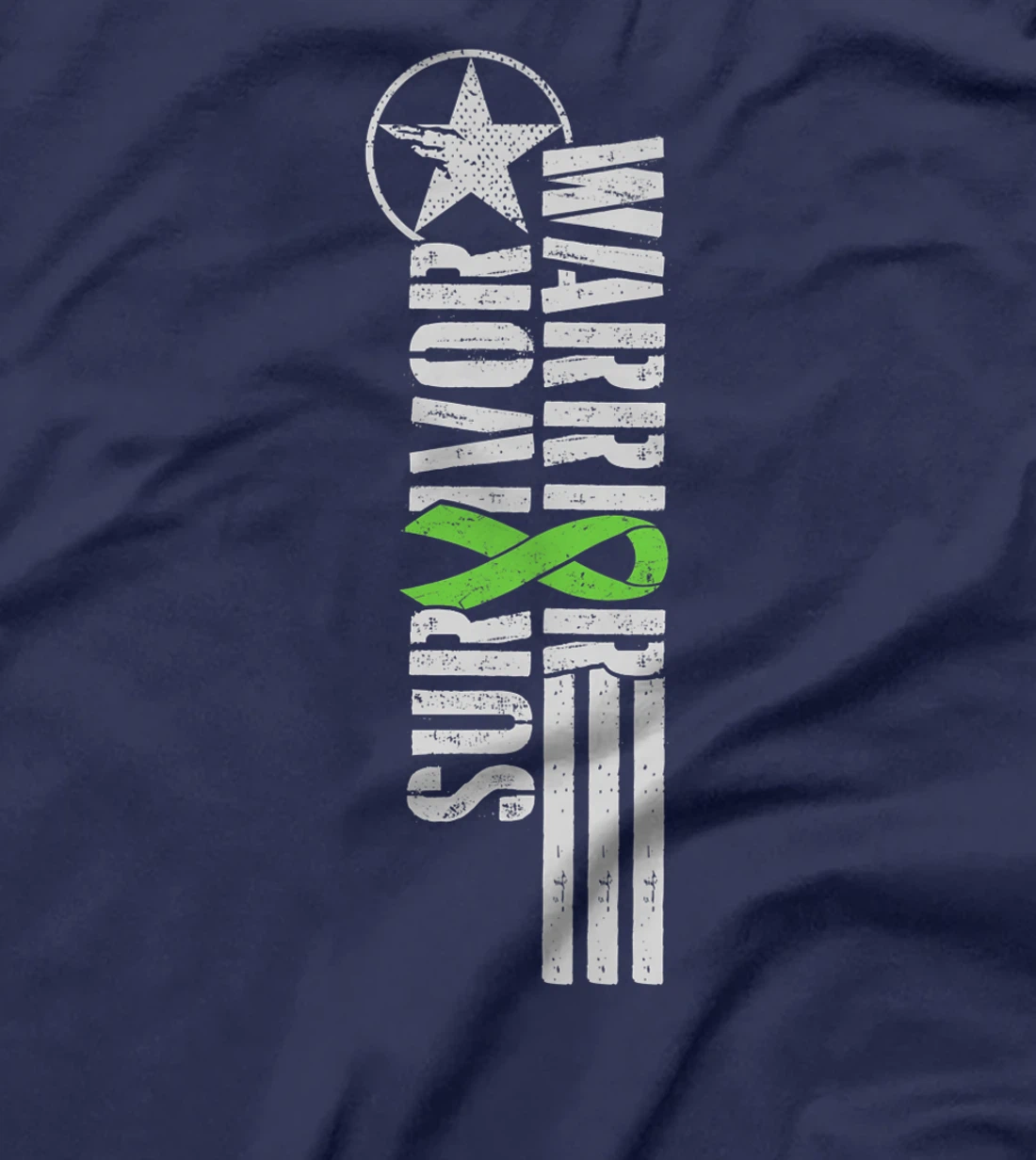 Non-Hodgkin's Lymphoma Warrior/ Survivor - Military-Style T-Shirt, Women T-Shirt
