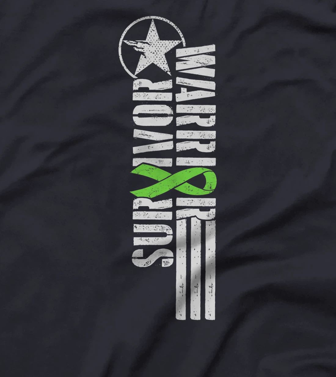 Non-Hodgkin's Lymphoma Warrior/ Survivor - Military-Style T-Shirt, Women T-Shirt