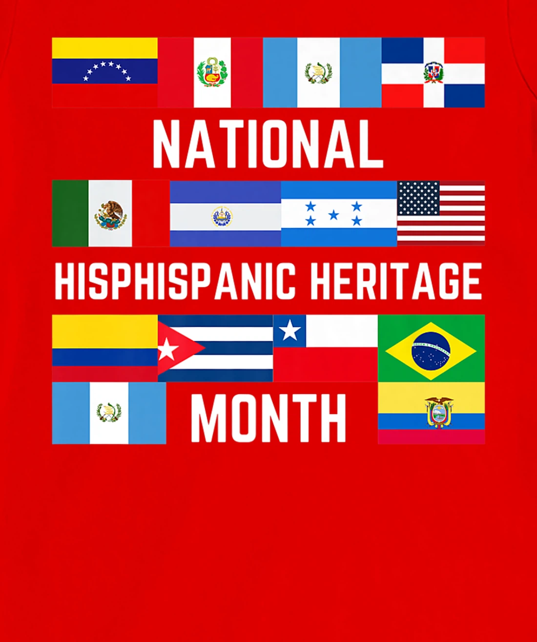 Latino America Culture Gift National Hispanic Heritage Month T-Shirt, Kid T-Shirt and Women T-Shirt