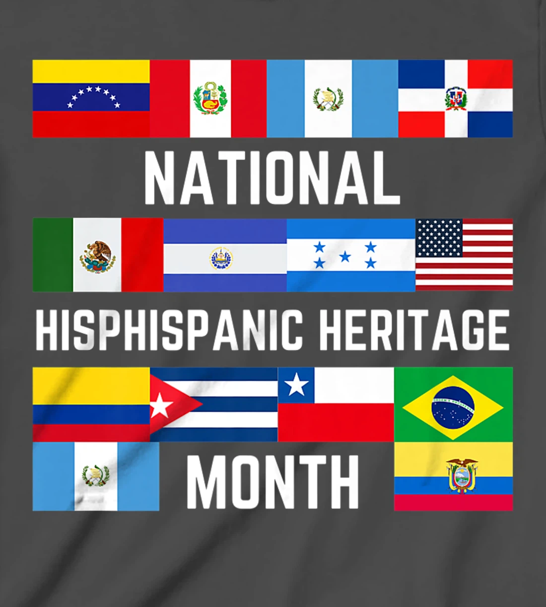 Latino America Culture Gift National Hispanic Heritage Month T-Shirt, Kid T-Shirt and Women T-Shirt