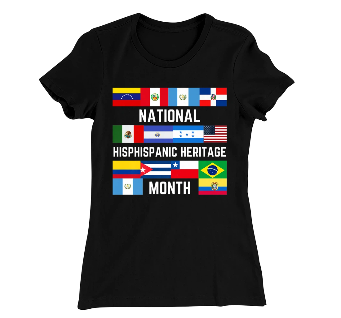 Latino America Culture Gift National Hispanic Heritage Month T-Shirt, Kid T-Shirt and Women T-Shirt