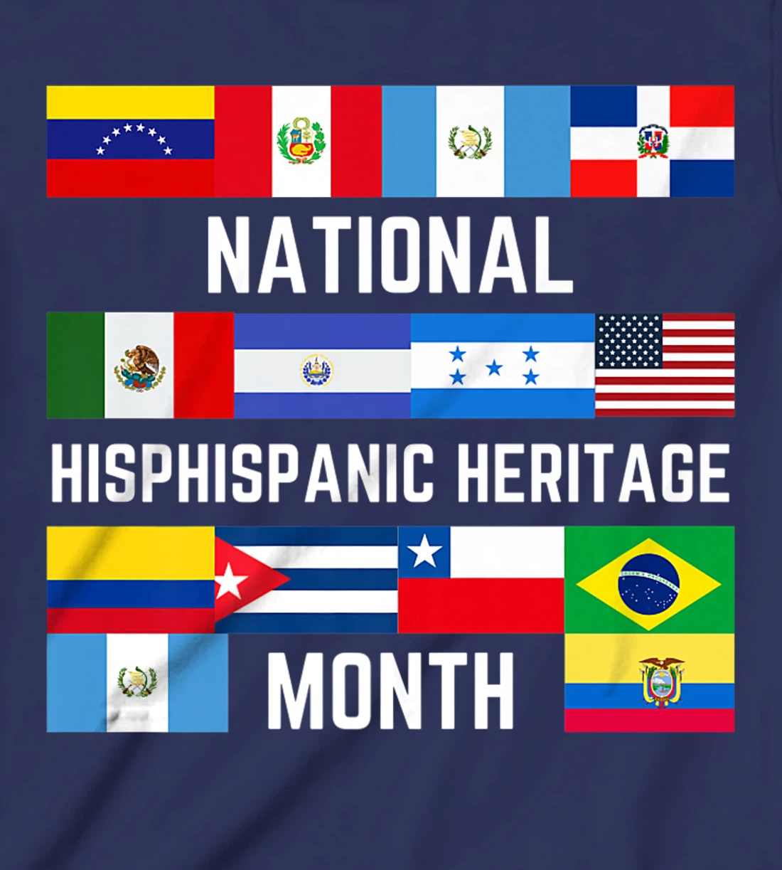 Latino America Culture Gift National Hispanic Heritage Month T-Shirt, Kid T-Shirt and Women T-Shirt