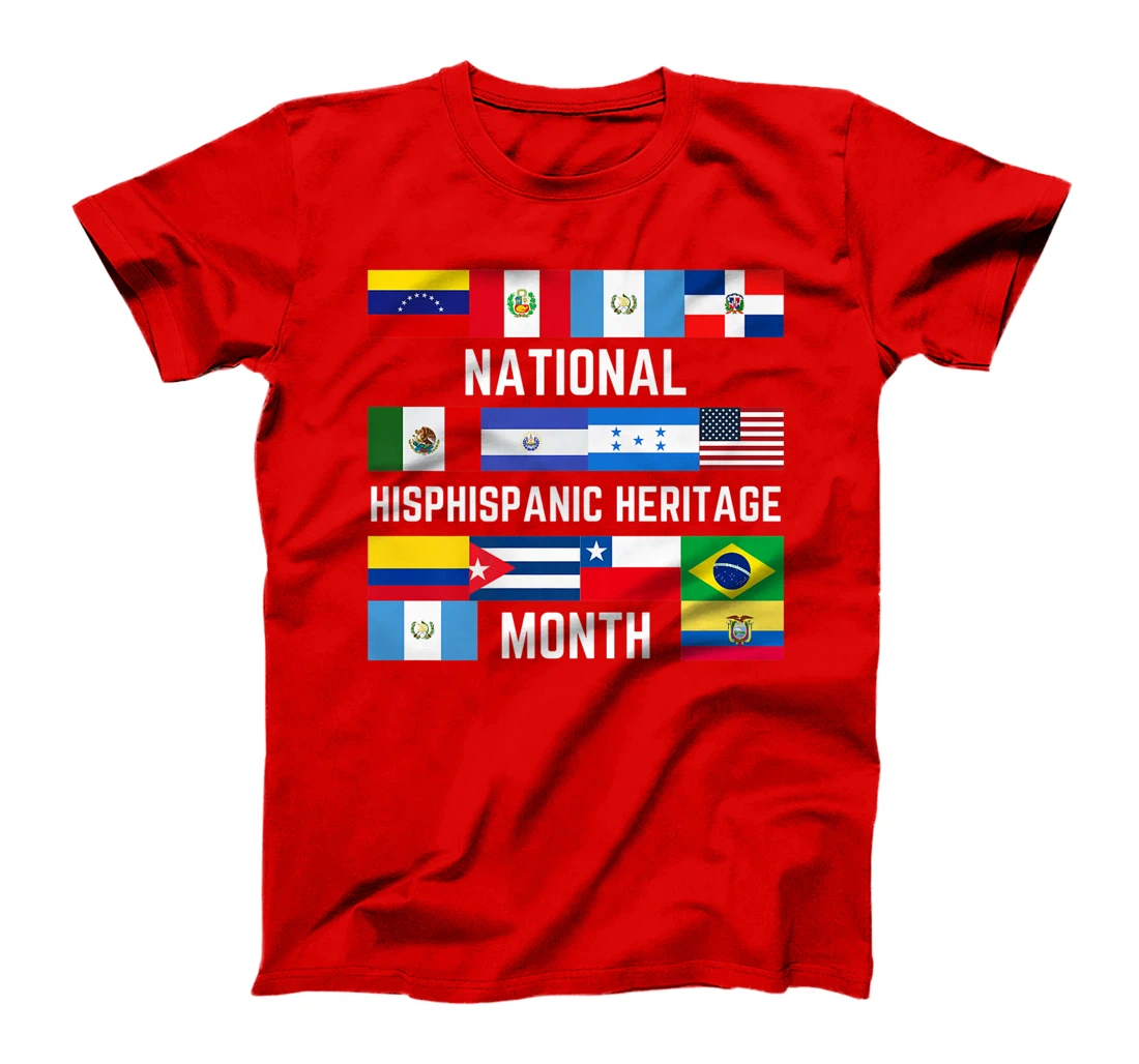 Latino America Culture Gift National Hispanic Heritage Month T-Shirt, Kid T-Shirt and Women T-Shirt