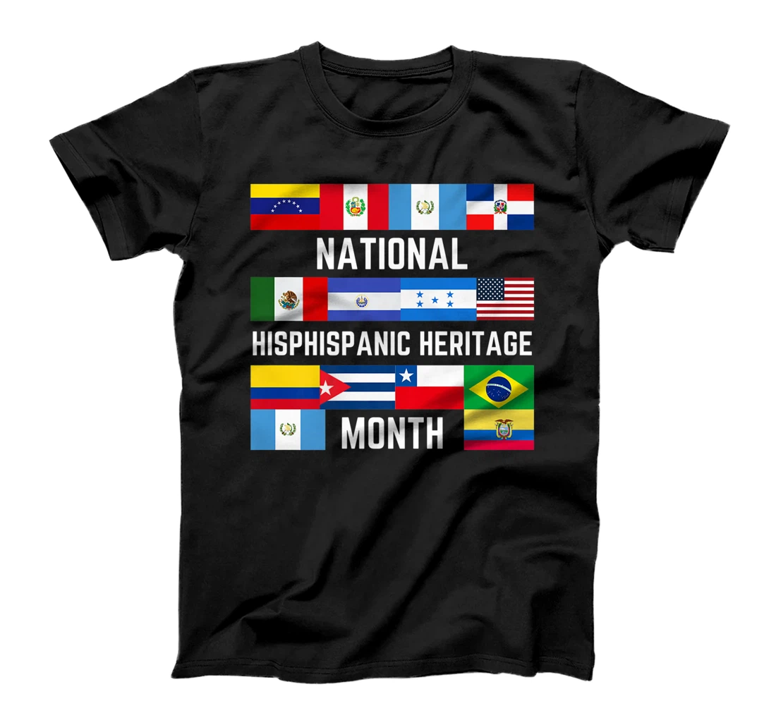 Latino America Culture Gift National Hispanic Heritage Month T-Shirt, Kid T-Shirt and Women T-Shirt