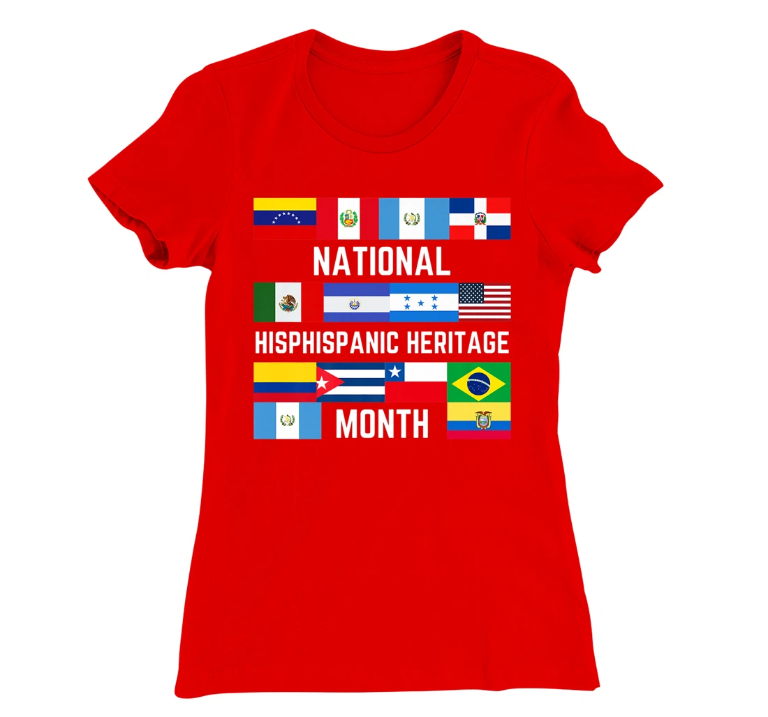 Latino America Culture Gift National Hispanic Heritage Month T-Shirt, Kid T-Shirt and Women T-Shirt