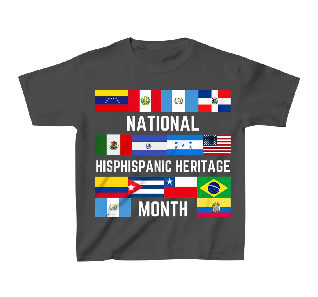 Latino America Culture Gift National Hispanic Heritage Month T-Shirt, Kid T-Shirt and Women T-Shirt