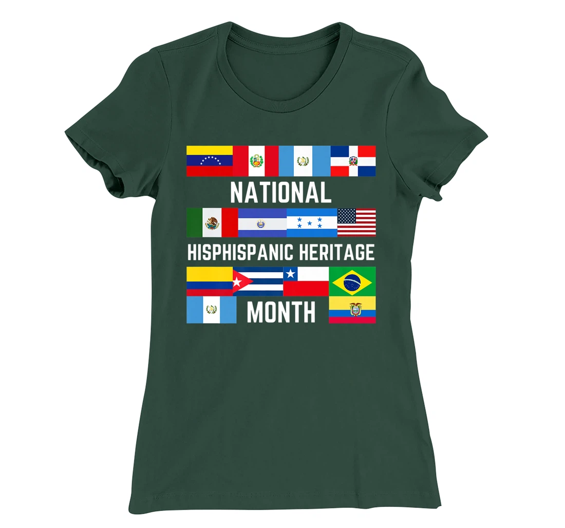 Latino America Culture Gift National Hispanic Heritage Month T-Shirt, Kid T-Shirt and Women T-Shirt