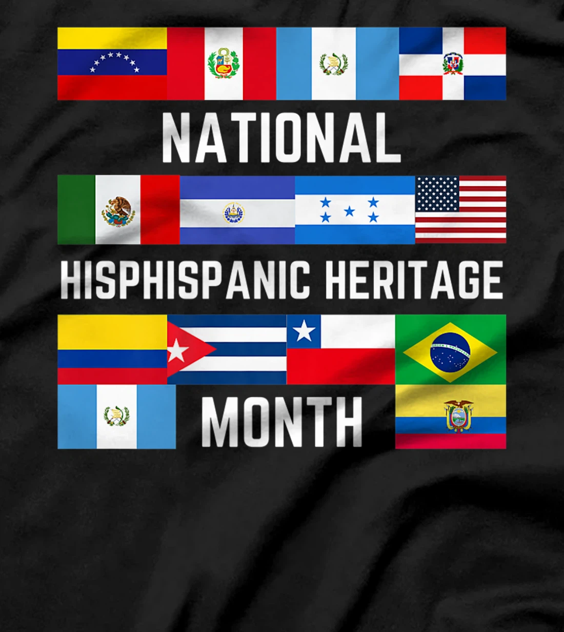 Latino America Culture Gift National Hispanic Heritage Month T-Shirt, Kid T-Shirt and Women T-Shirt