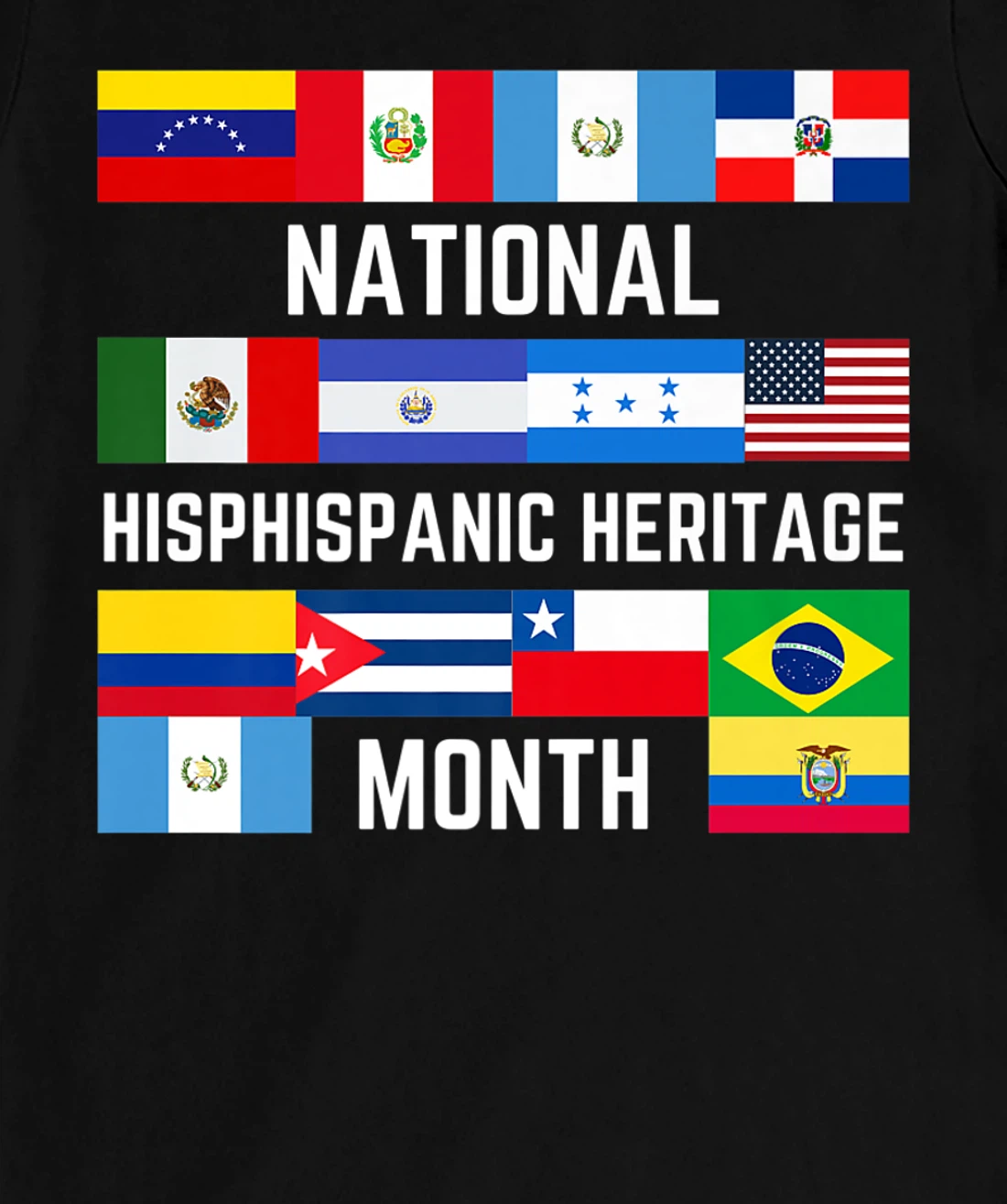 Latino America Culture Gift National Hispanic Heritage Month T-Shirt, Kid T-Shirt and Women T-Shirt