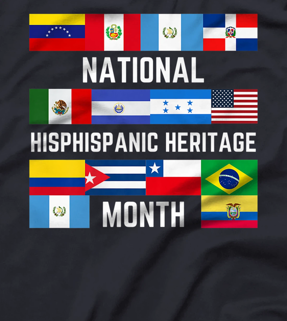 Latino America Culture Gift National Hispanic Heritage Month T-Shirt, Kid T-Shirt and Women T-Shirt