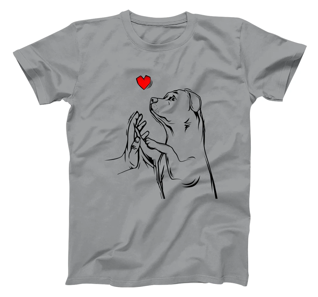 Rottweiler Love Funny Dog Mom Women T-Shirt, Kid T-Shirt and Women T-Shirt