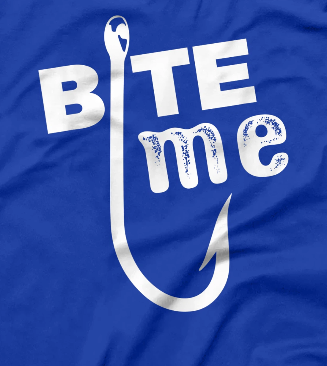 bite me fly fishing bass hook funny fishing T-Shirt, Women T-Shirt