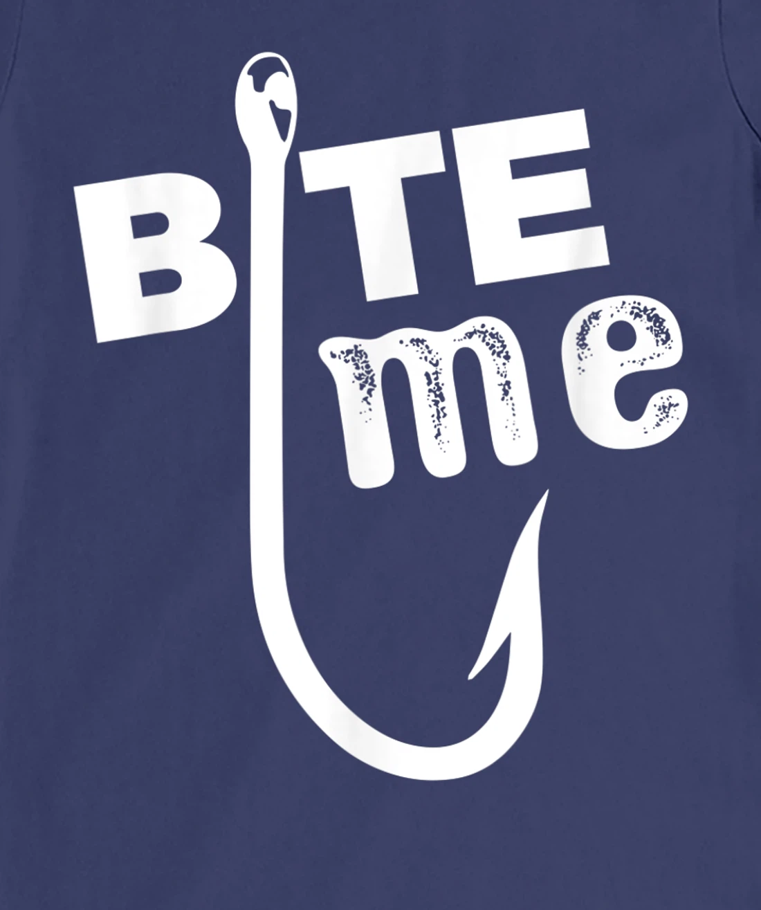 bite me fly fishing bass hook funny fishing T-Shirt, Women T-Shirt
