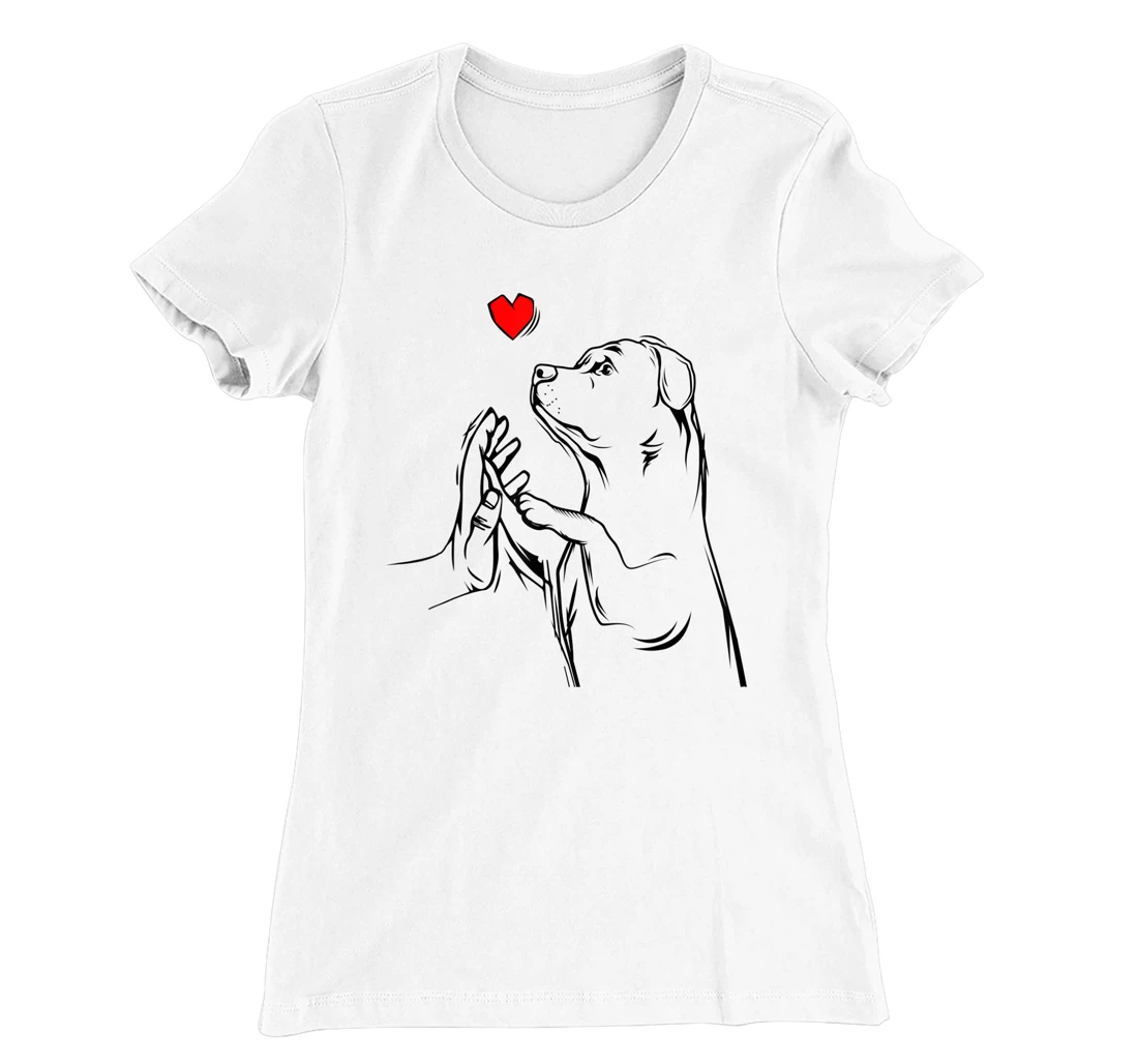 Rottweiler Love Funny Dog Mom Women T-Shirt, Kid T-Shirt and Women T-Shirt