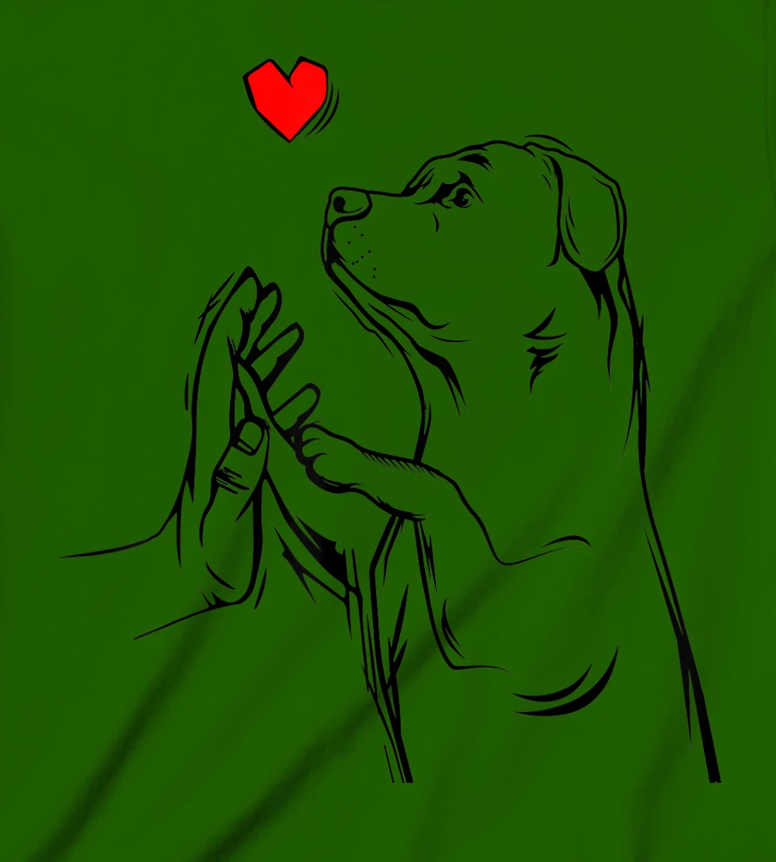 Rottweiler Love Funny Dog Mom Women T-Shirt, Kid T-Shirt and Women T-Shirt