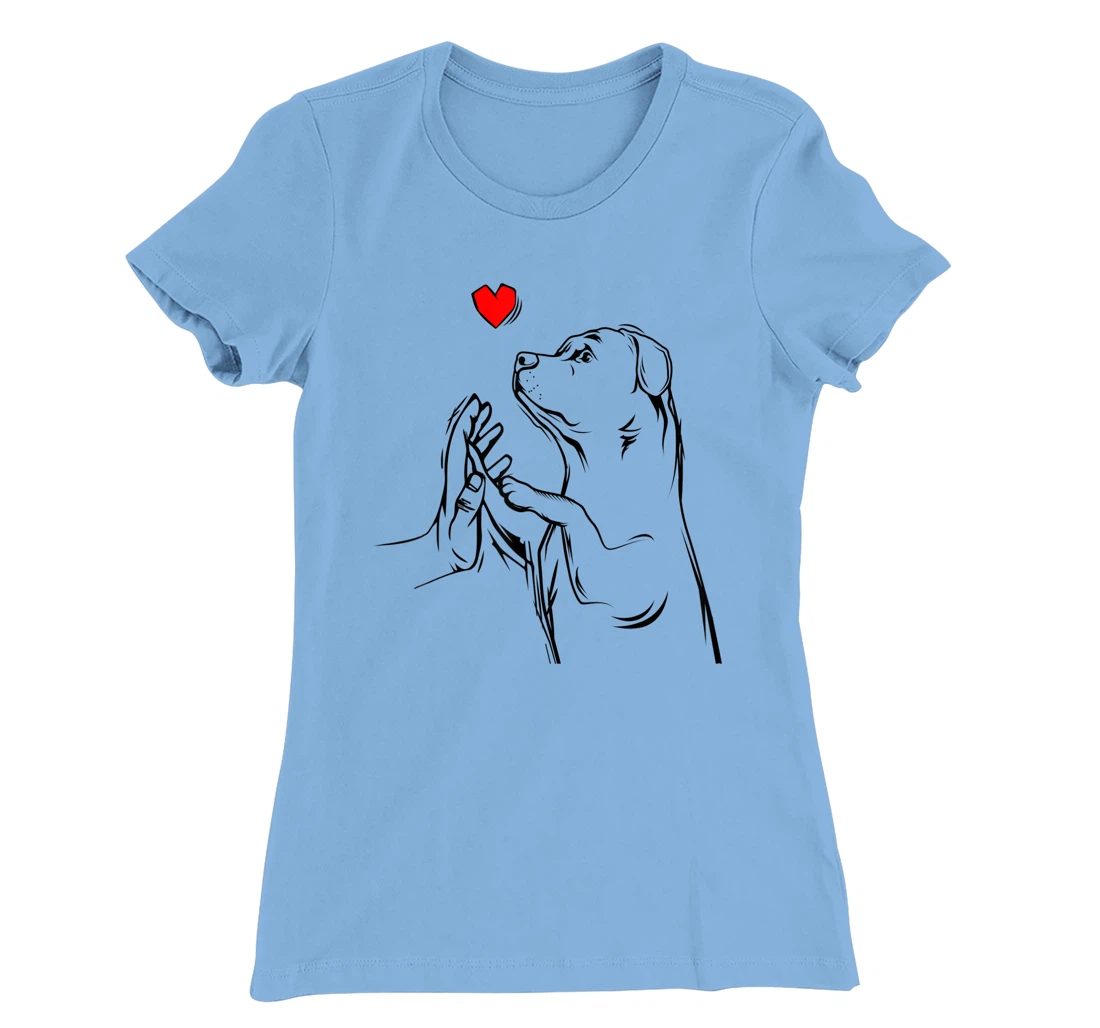 Rottweiler Love Funny Dog Mom Women T-Shirt, Kid T-Shirt and Women T-Shirt
