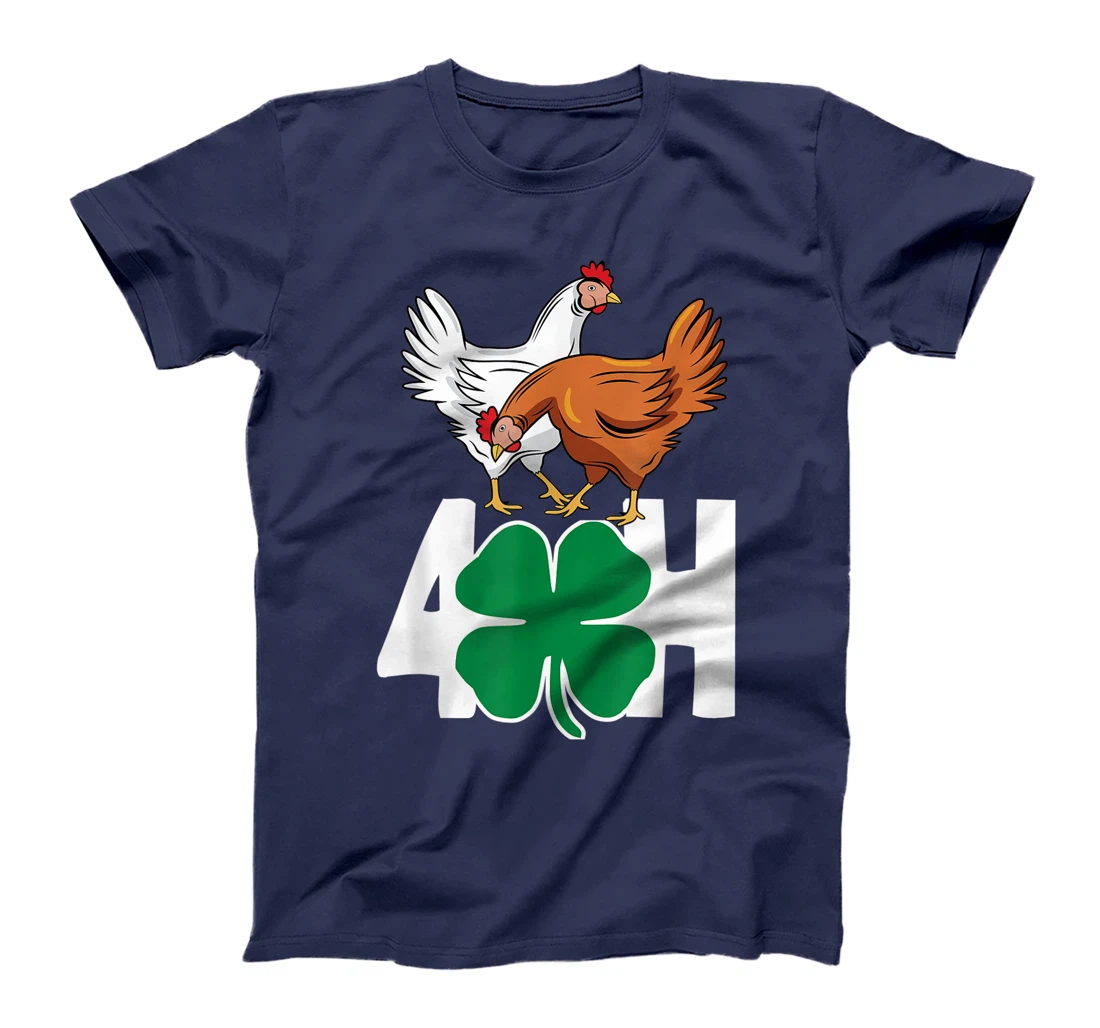 Fun Farm Animals FFA 4-H Chickens T-Shirt, Women T-Shirt