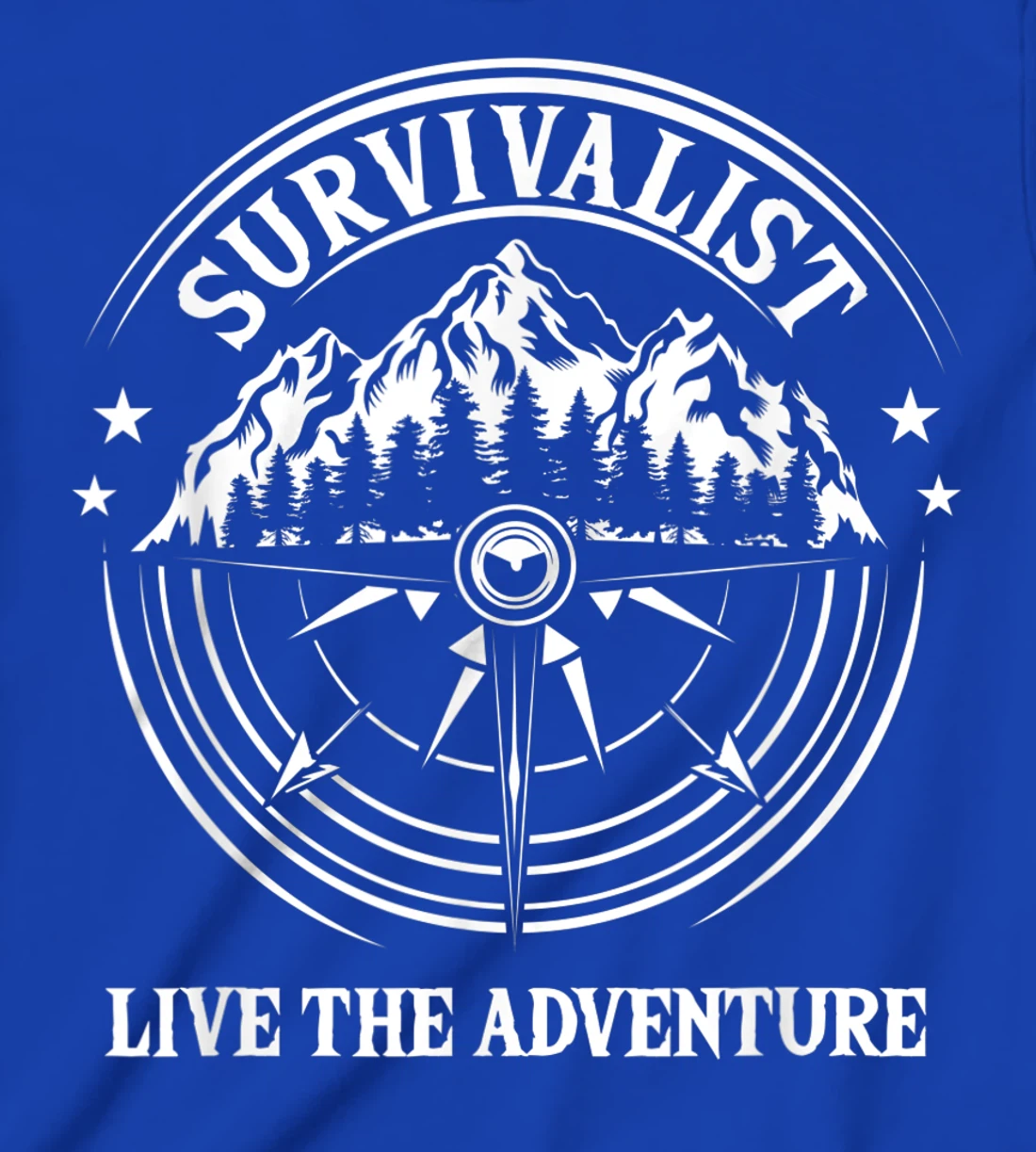 Survivalist Live The Adventure Camper Nature Outdoor Camping T-Shirt, Kid T-Shirt and Women T-Shirt